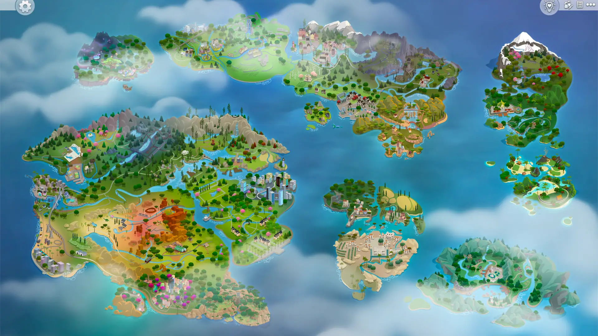 Immersive World Map
